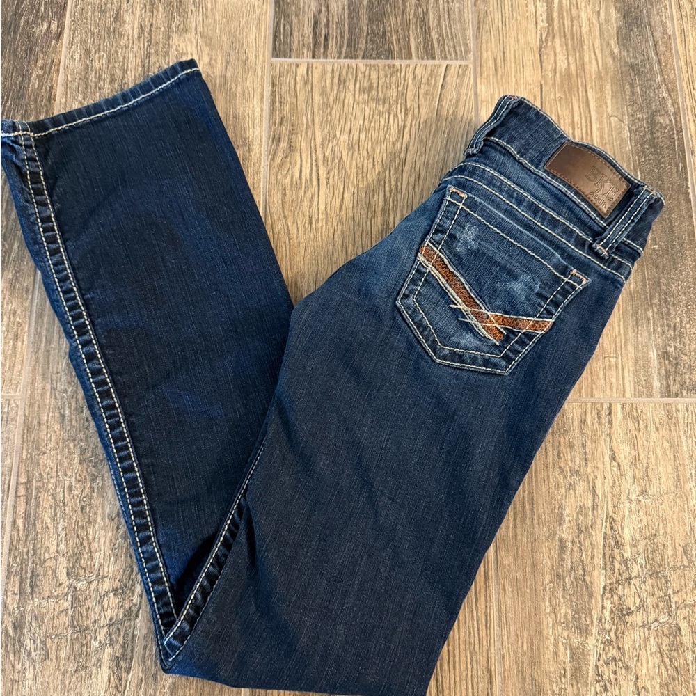 BKE Dark Blue Boot Cut Jeans